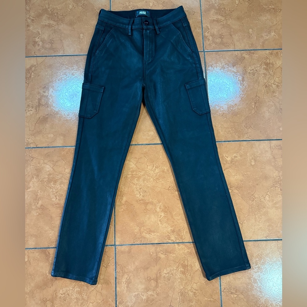 Paige Black Cargo Pants